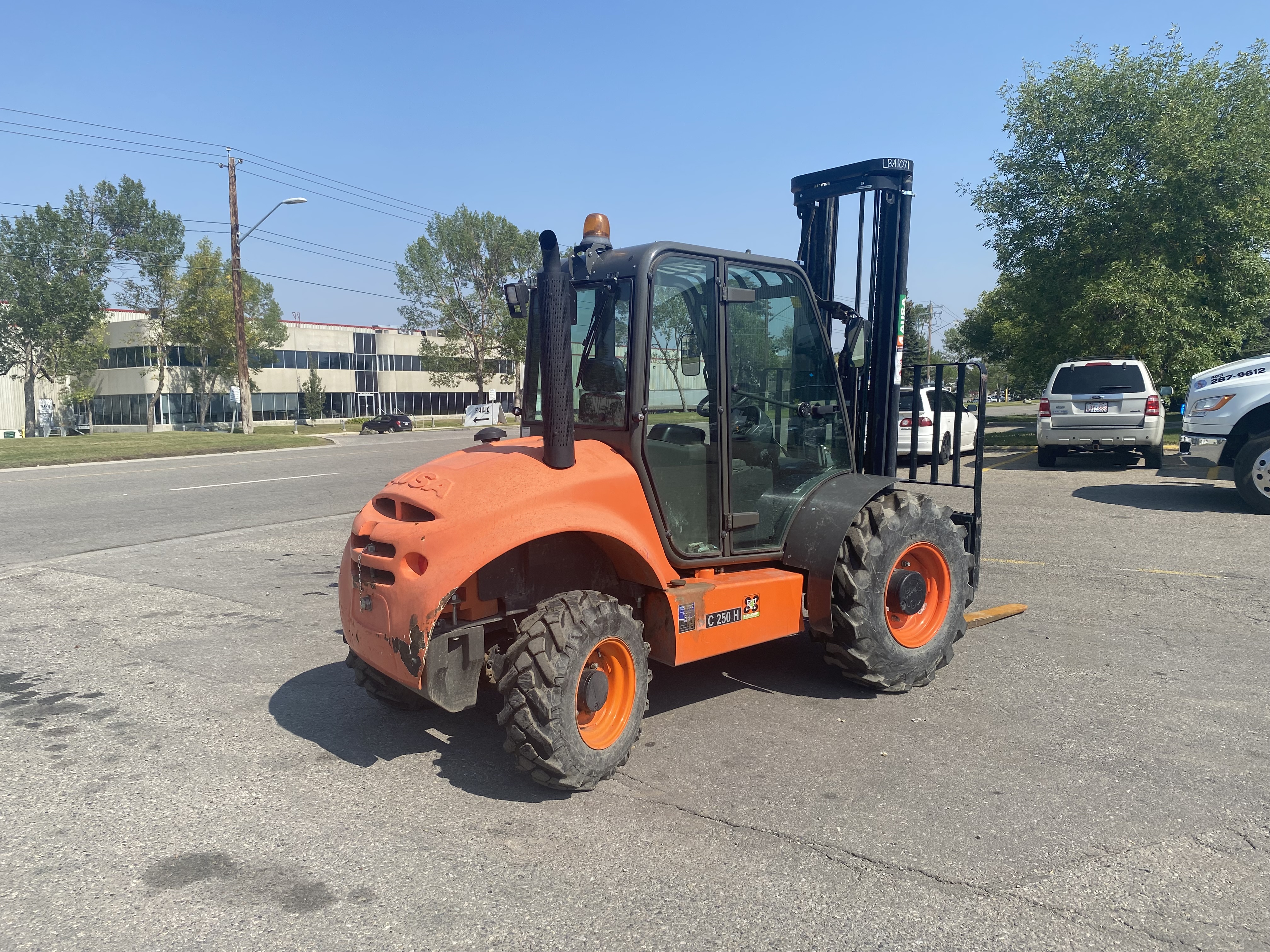 Ausa C250-H4X Full Cab - BUGLE FORKLIFT