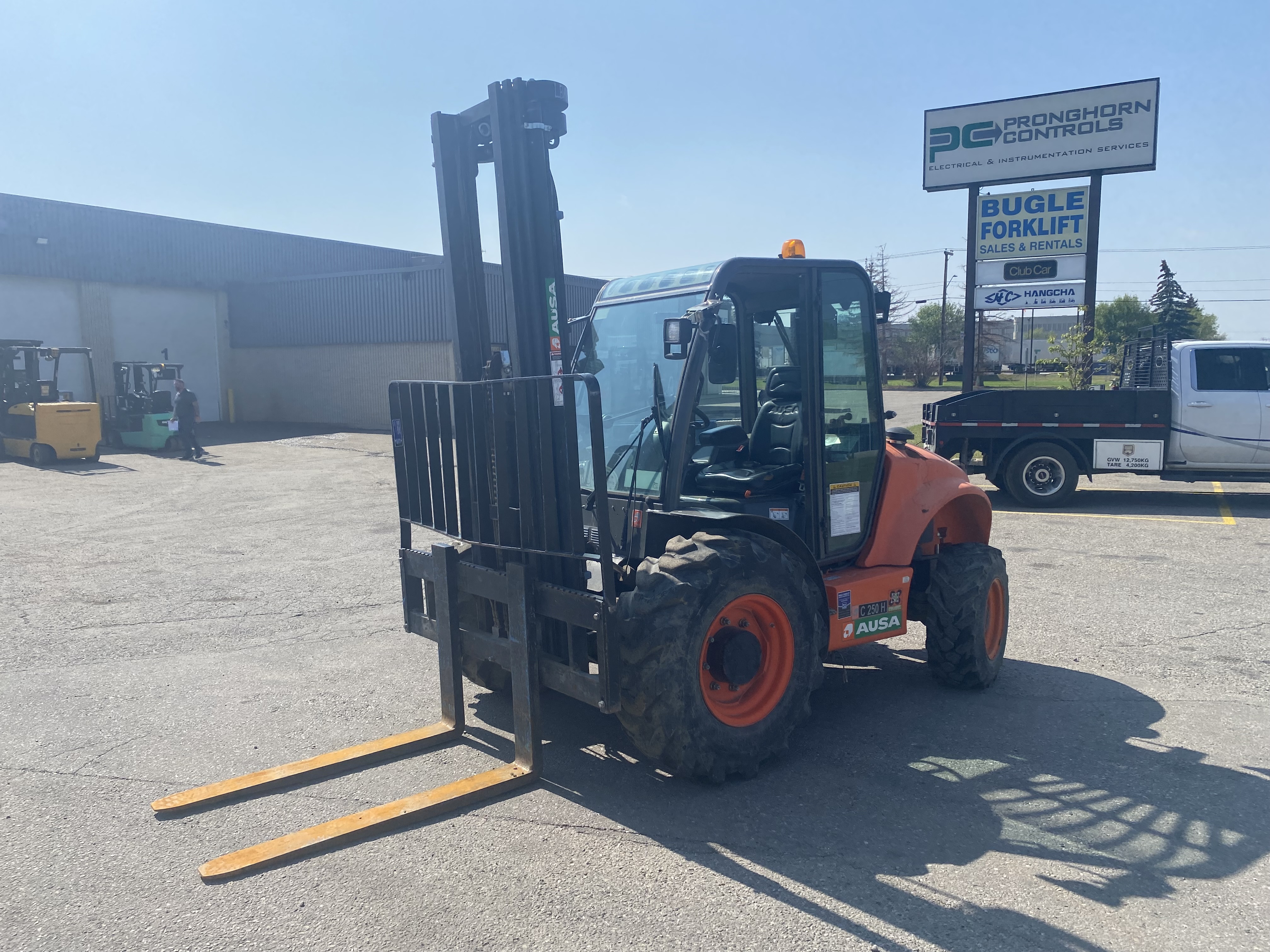 Ausa C250-H4X Full Cab - BUGLE FORKLIFT